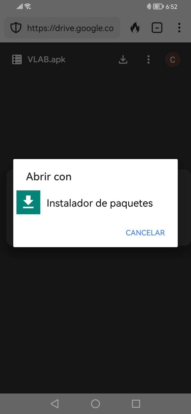 Virtual Laboratory - VLAB - install - Android
